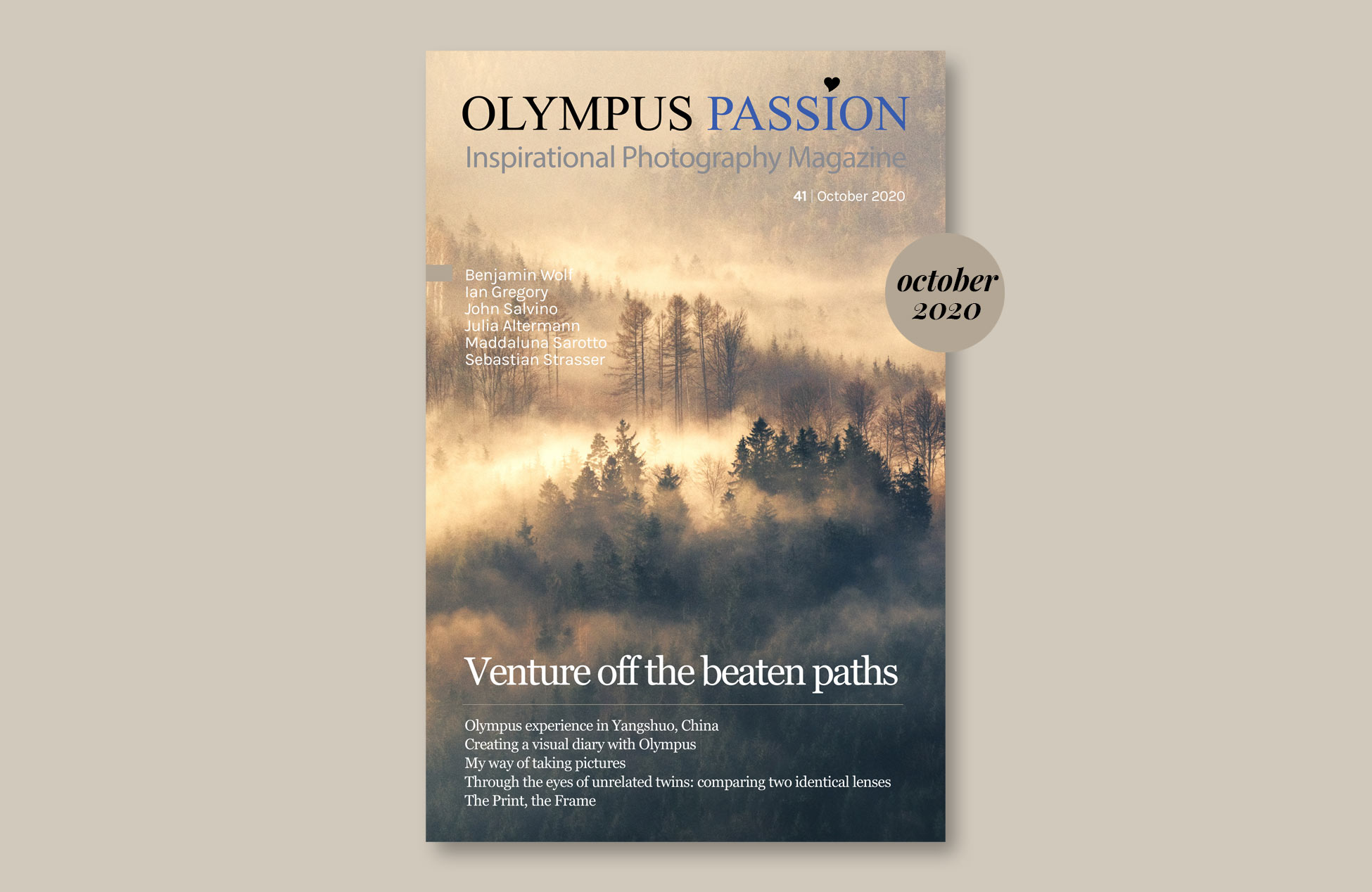 Olympus Passion Photography Magazine – October 2020!