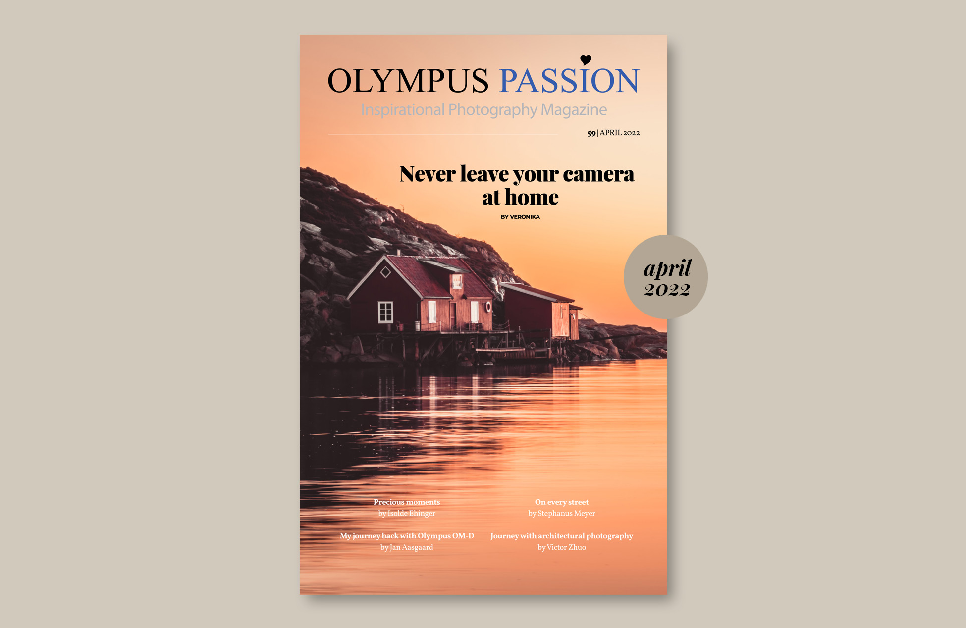 Olympus Passion Photography Magazine – April 2022!