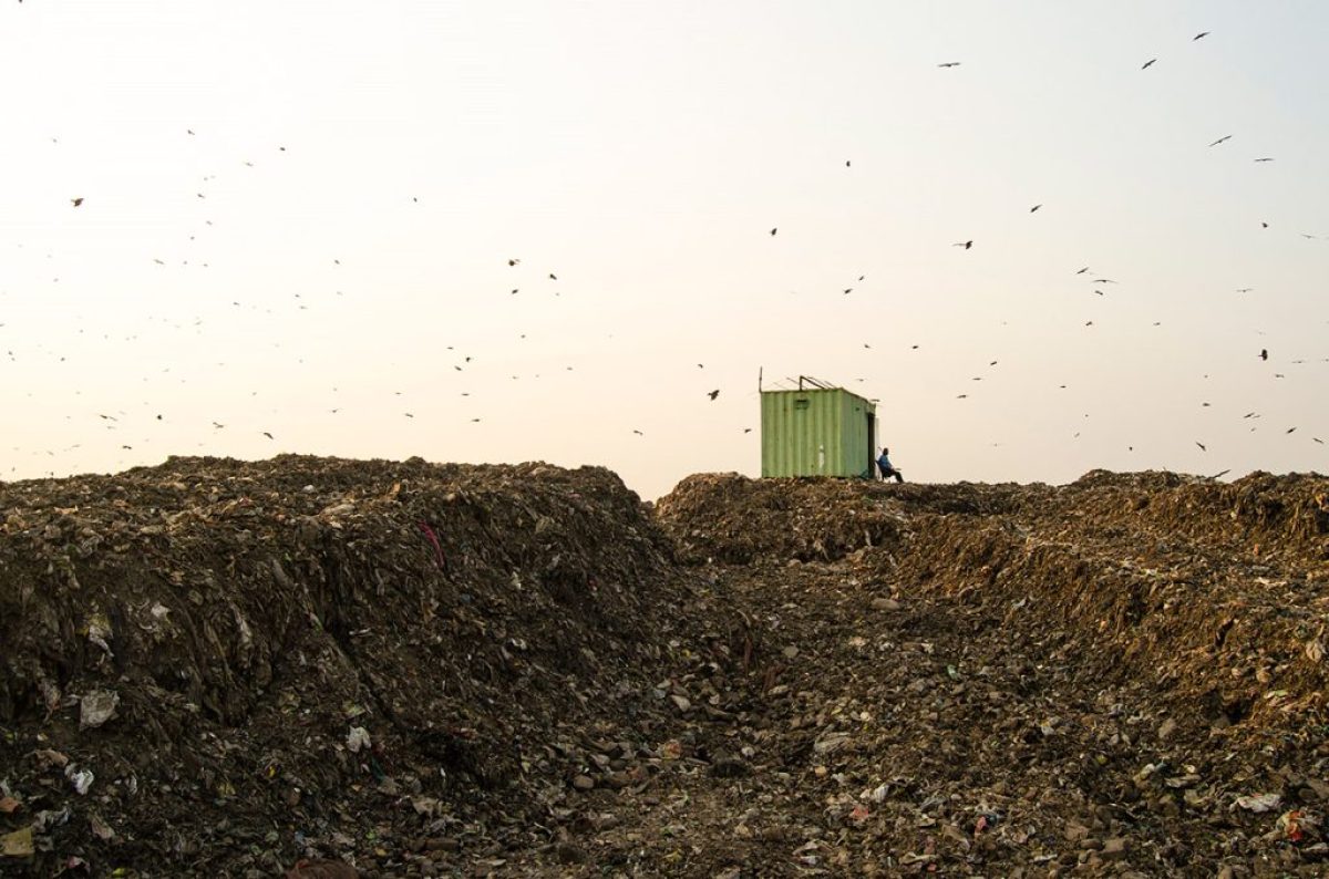 The Ghazipur Garbage Hill