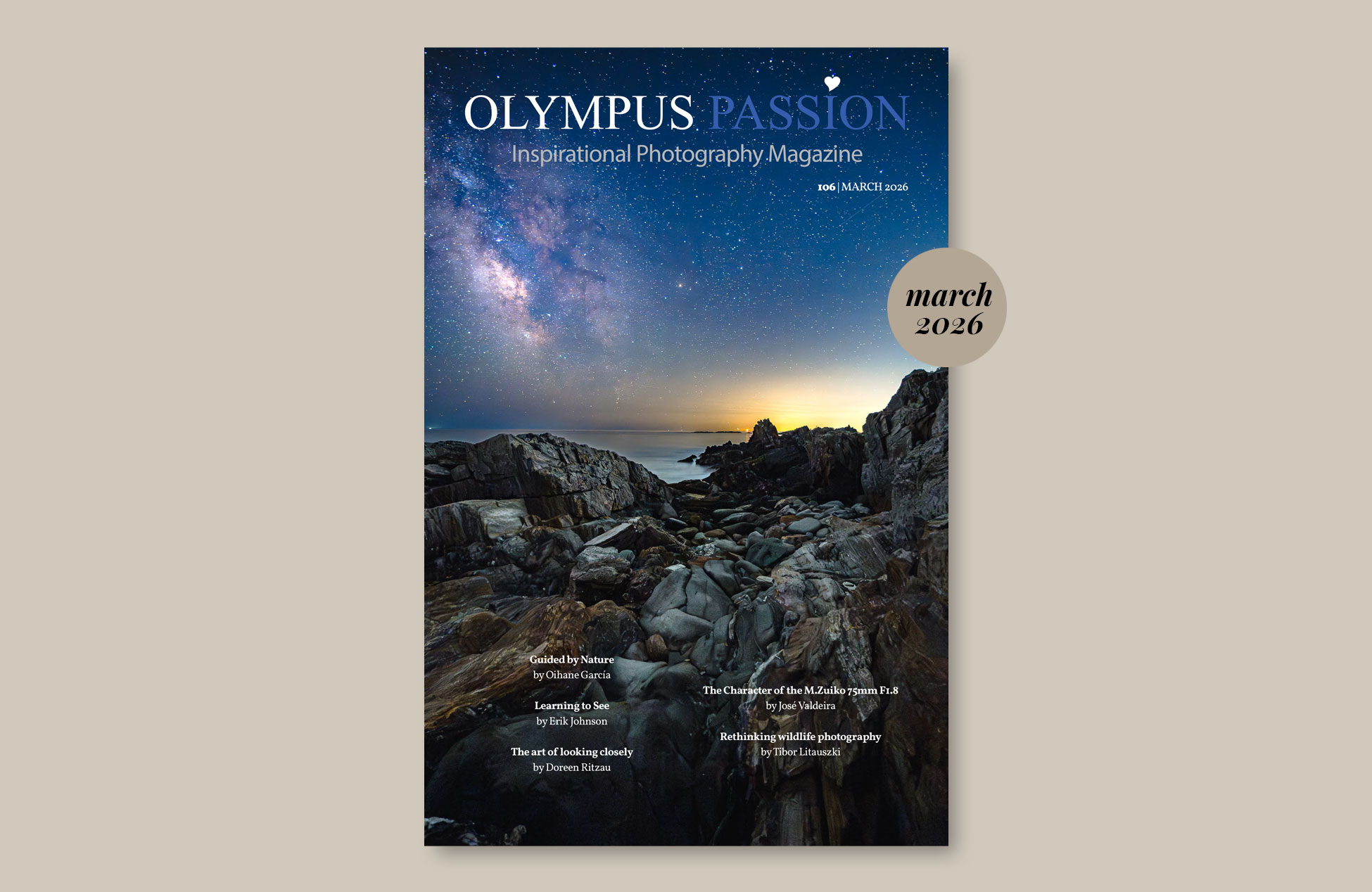 Olympus Passion Photography Magazine – March 2026!