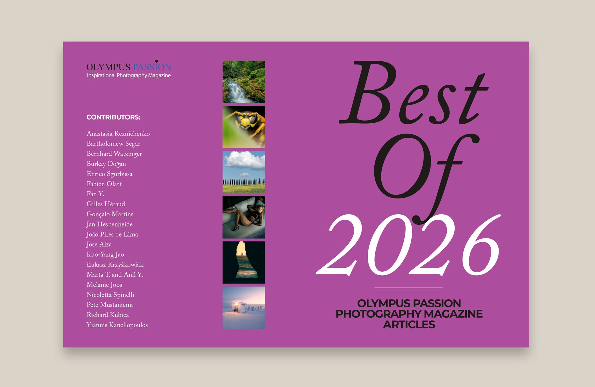 “Best Of” Olympus Passion Magazine – a Special Edition for the Summer 2026