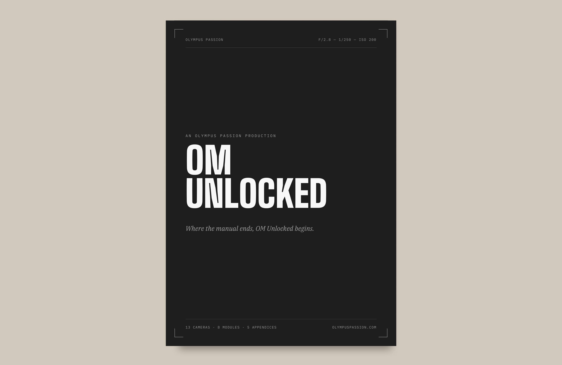 OM Unlocked: The Practical Olympus & OM System Settings Guide