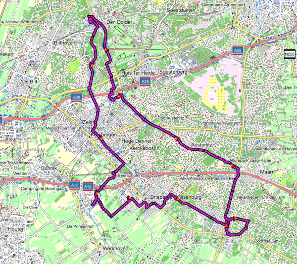 Frisse neus 49,3km Frisse neus 49,3km