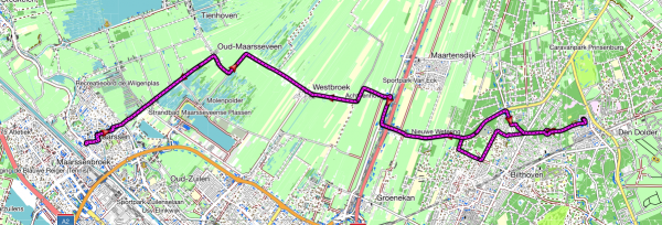 Frisse neus 36,9km Frisse neus 36,9km