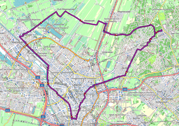 Frisse neus 41,9km Frisse neus 41,9km