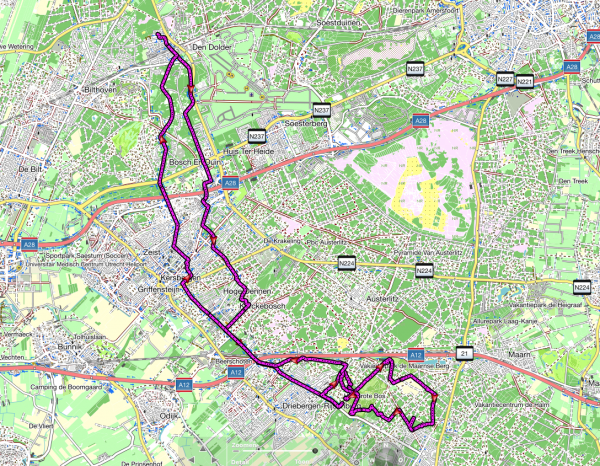 Frisse neus 41,35km Frisse neus 41,35km