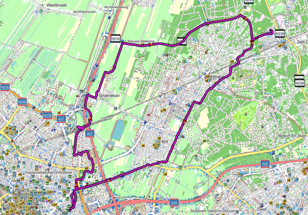 Frisse neus 24,9km Frisse neus 24,9km