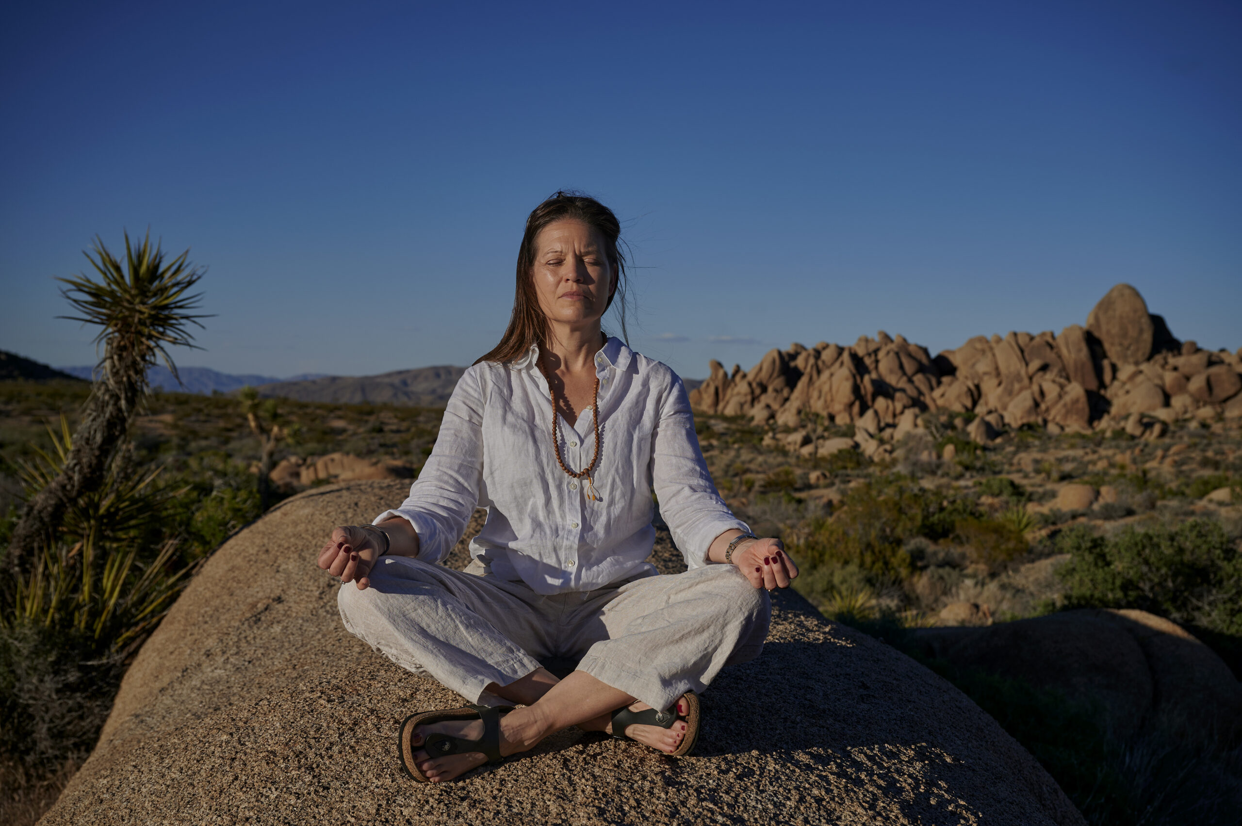 Pia ørkenmeditation