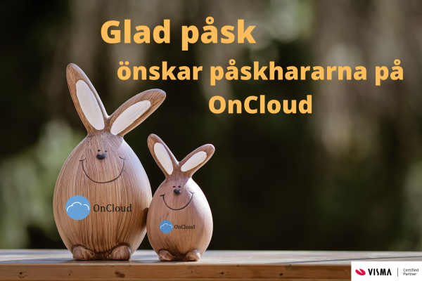 Glad påsk önskar OnCloud