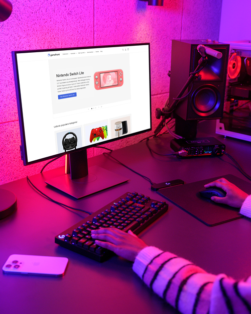 Shopify webshop Gamefront