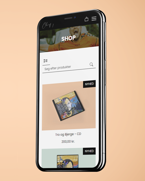 Produkter Chief 1 webshop