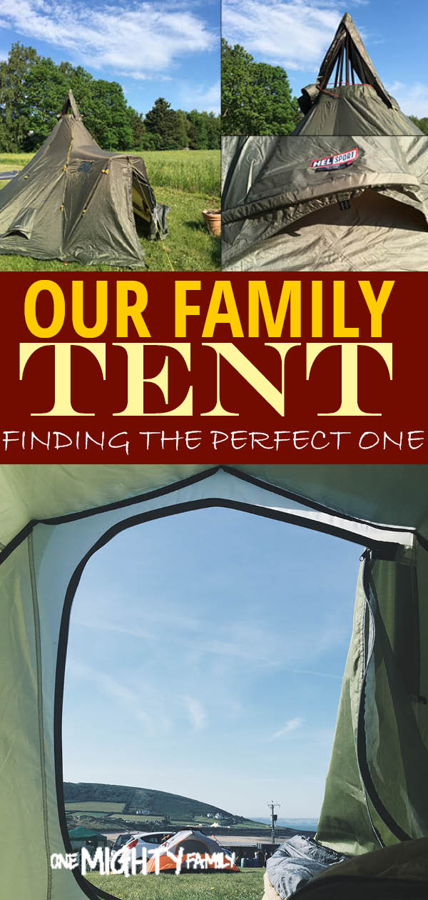 Finding the perfect family tent for a large family - thoughts on buying a new tent