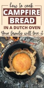 How To Make Dutch Oven Bread When Camping - One Mighty Family