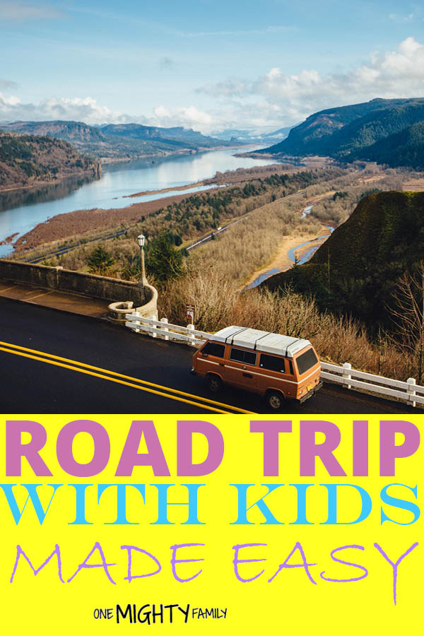 Going on a road trip with your kids is not an easy task, but there are small steps you can take to make your next family vacation more enjoyable. Go outdoors, go on adventures and travel together. #family #roadtrip #adventure #tips #onemightyfamily