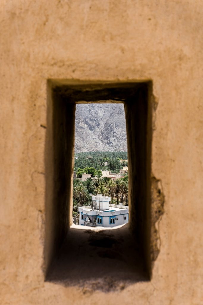 Fortress of Nakhal in Oman One Second