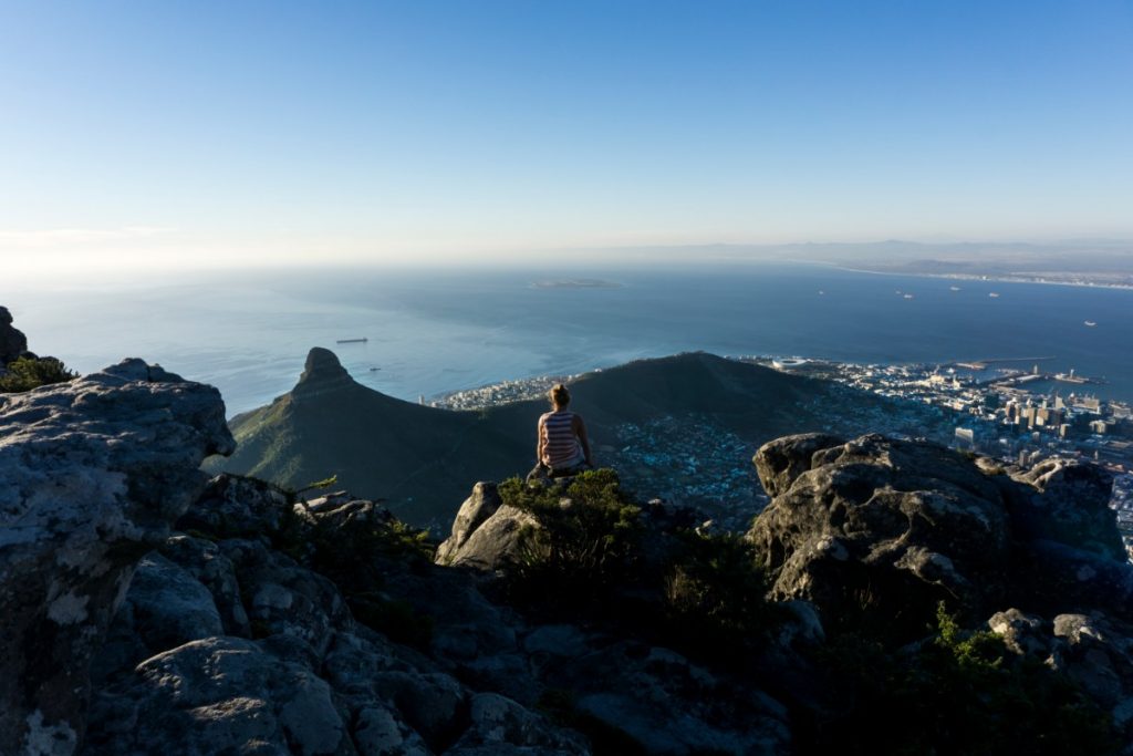 One Second-Hiking Table Mountains-the perfect shot