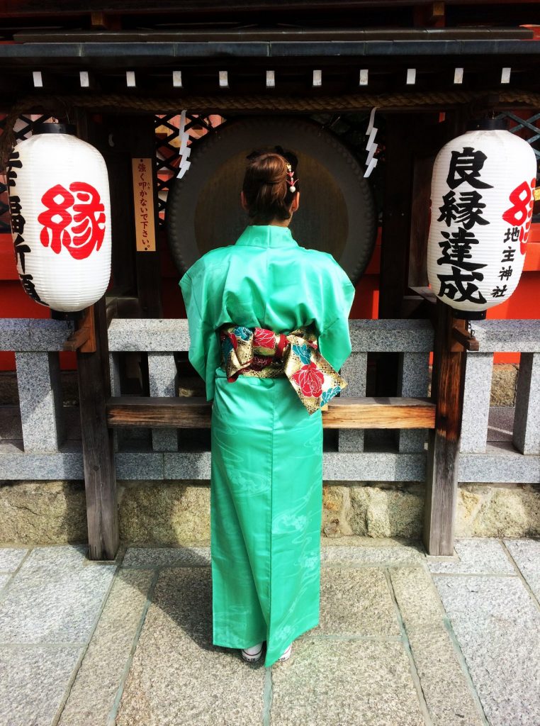 Unique experience in Kyoto, dressed up like a geisha