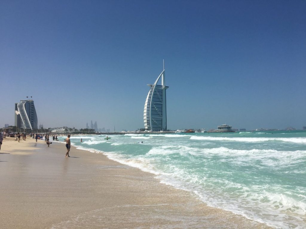 One Second - Dubai - Burj Al Arab beach