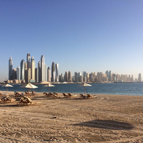 One Second - Dubai - Dubai marina view from the Palm