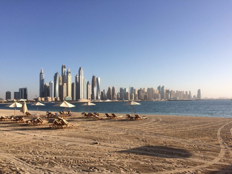One Second - Dubai - Dubai marina view from the Palm