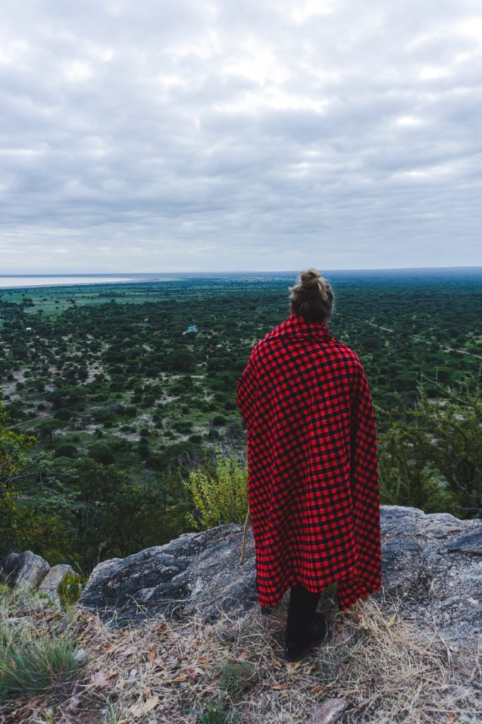 Oliver in Tarangire National Park