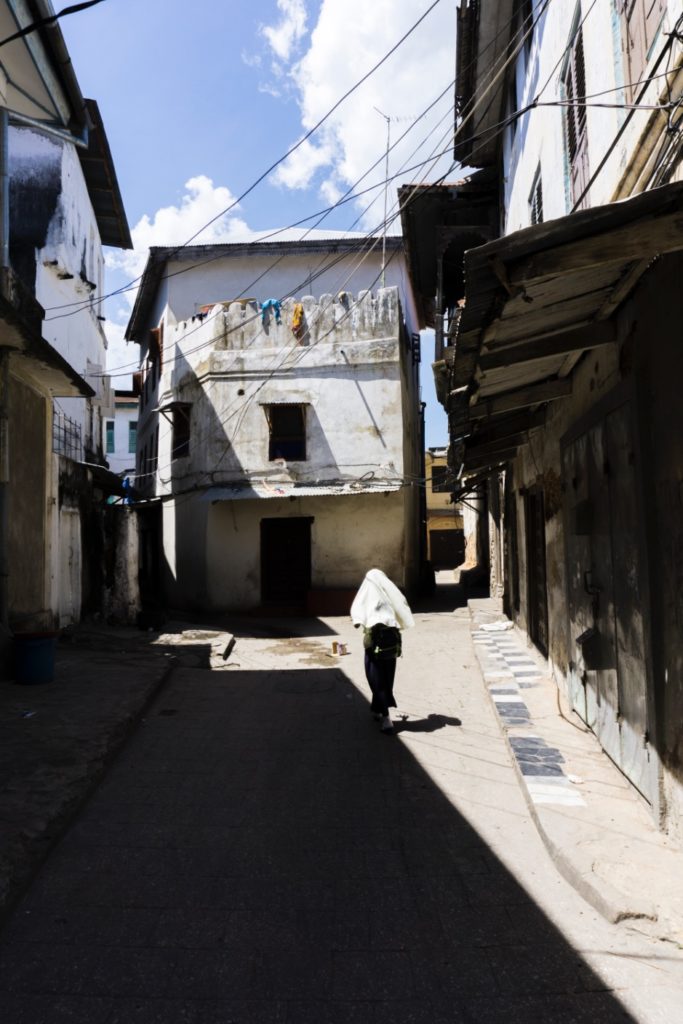 Small alleys of Stone Town Zanzibar