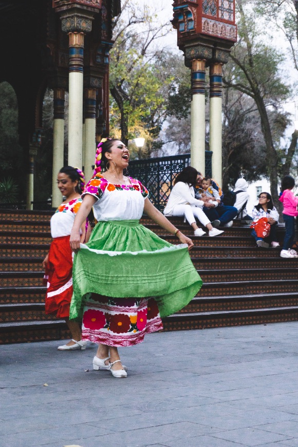 Mexico City en 3 jours - Danseuses au Kiosko Morisco