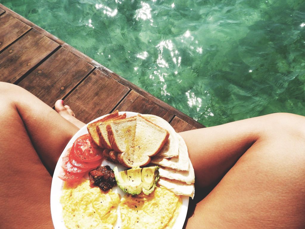 Breakfast with a view-Lake Bacalar-Yucatán-Mexico