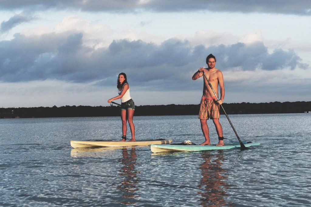 Peaceful moment of discovery- Paddleboarding on Laguna Bacalar- One Second Journal