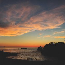 One Second Journal - About - Sunset Biarritz