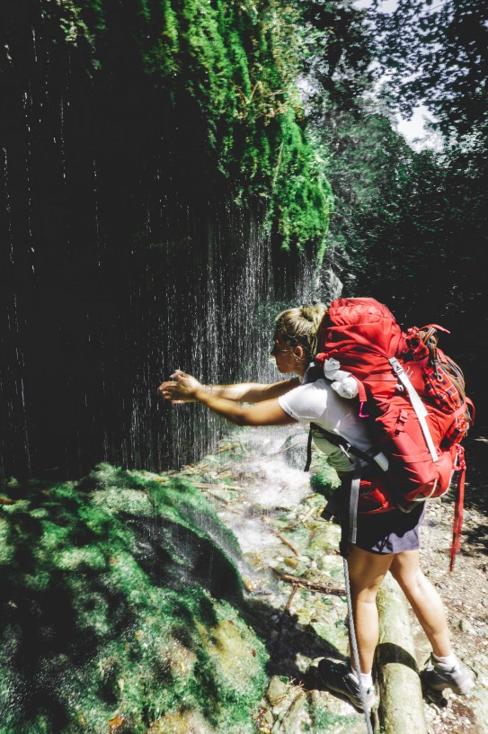 Cascade - le sac à dos idéal pour une randonnée dans la forêt noire