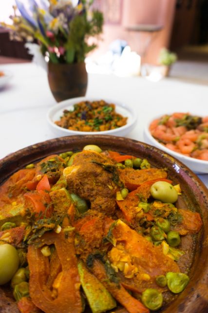 Vagetable tajine - Moroccan cooking class