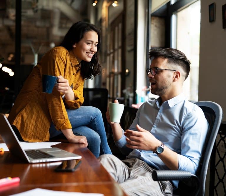 Relatie met een collega