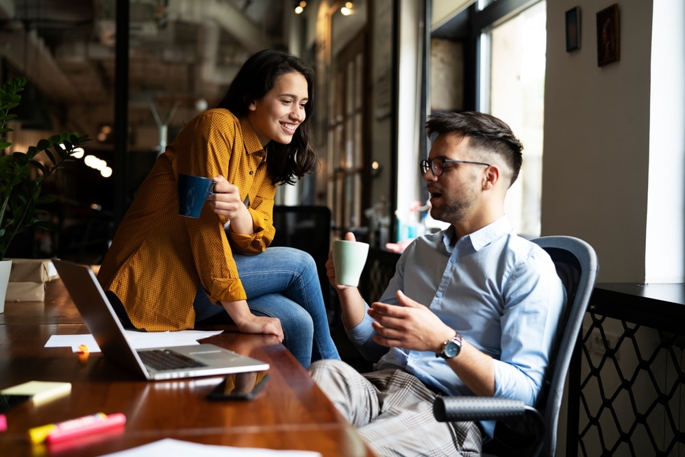 Relatie met een collega