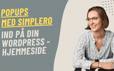 Sådan bruger du Simplero til at lave pop-ups og slide-ins på din WordPress-hjemmeside