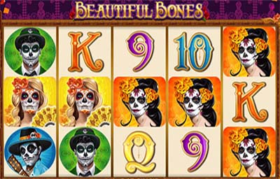 Beautiful Bones is an original and profitable slot machine. This popular game has many options and combinations and is easy to use.
