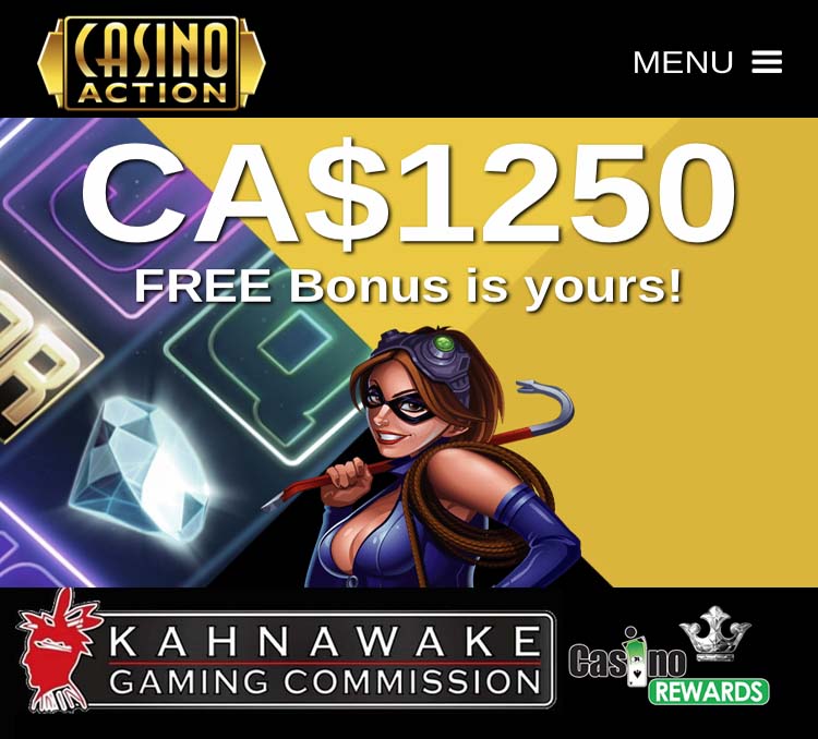 Kahnawake Action Casino - online slots in Canada