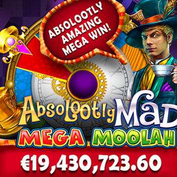 Jackpot record Absolootly Mad Won in 2021