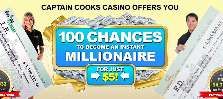 Captain Cooks Casino in Canada