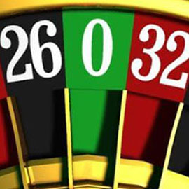The zero square of casino Roulette