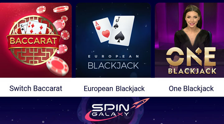 Games from Games Global at Spin Galaxy
