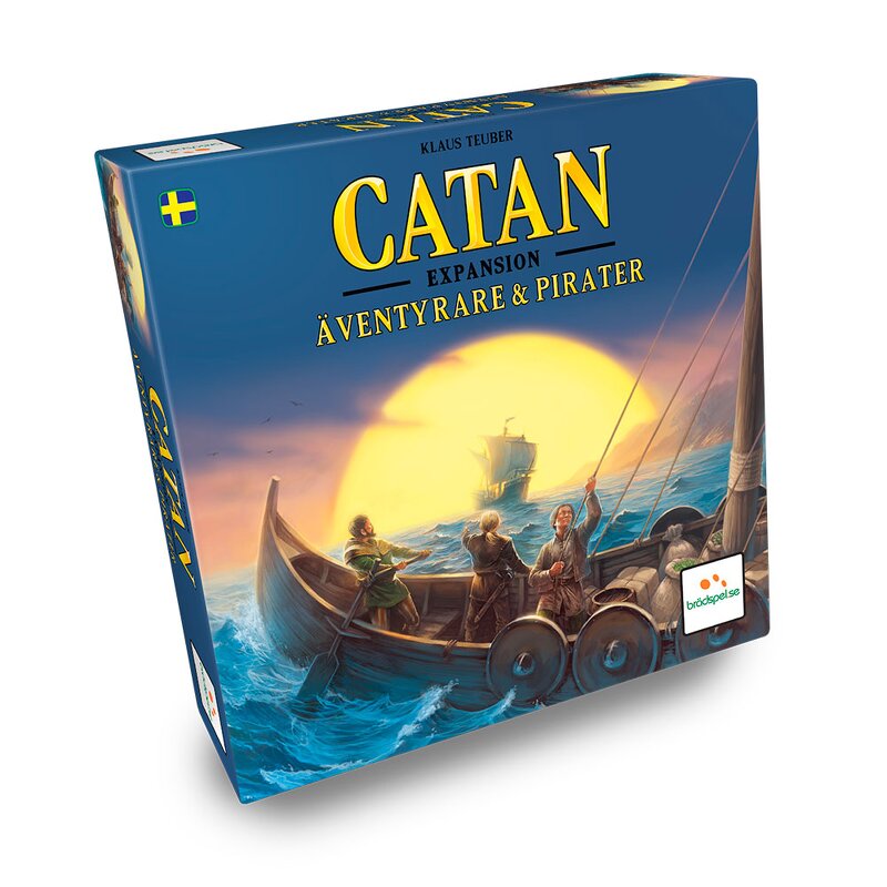 Settlers från Catan – Äventyrare och Pirater (Sv) – Lautapelit