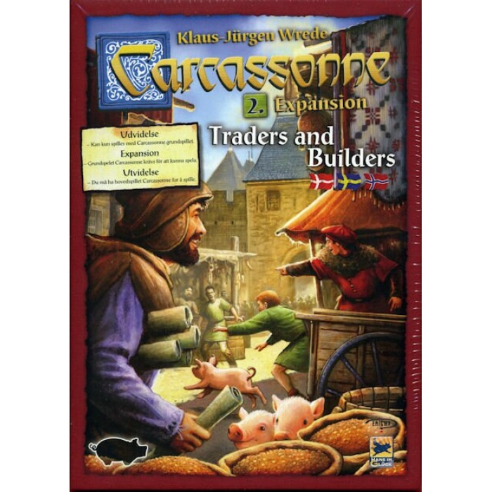 Carcassonne – Expansion 2: Traders & Builders (Nordic) – Enigma