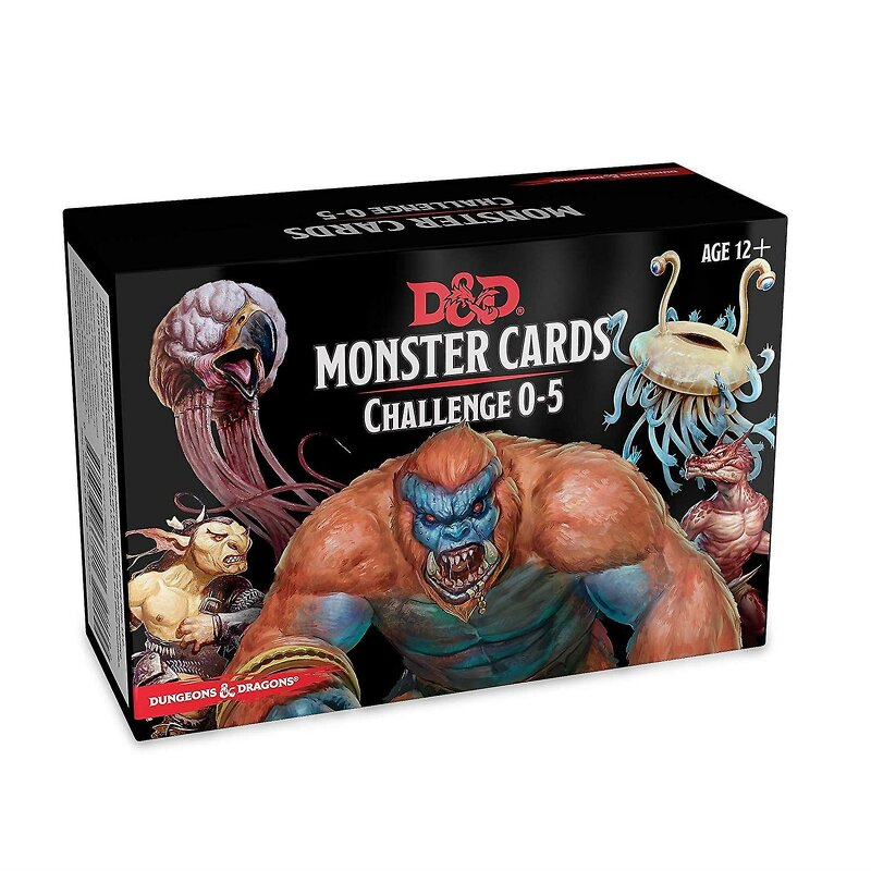Dungeons & Dragons 5th Edition Challenge 0-5 Monster Cards – Galeforce Nine