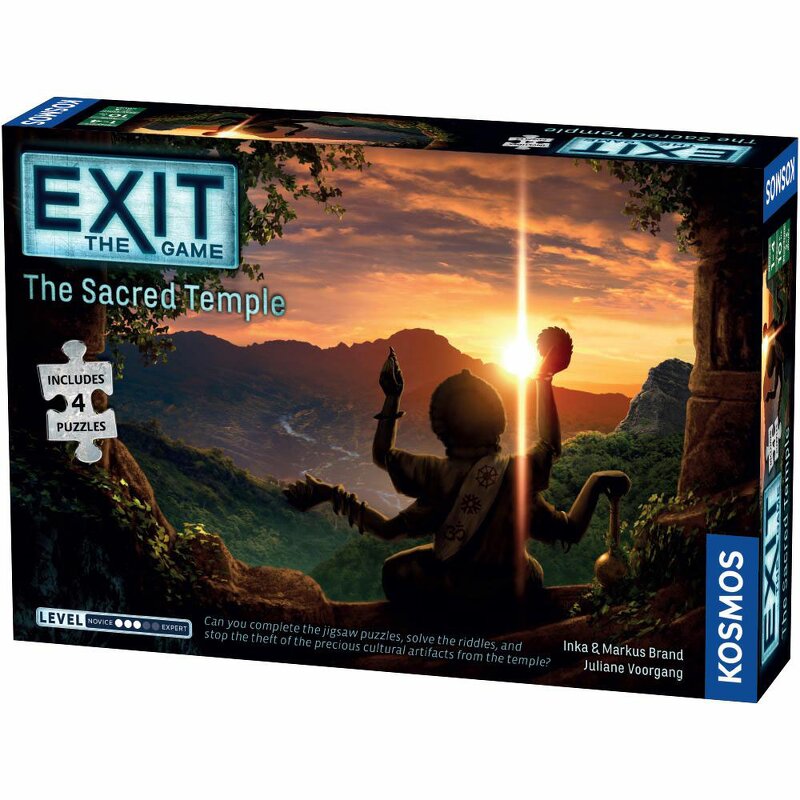 EXIT: + PUZZLE: The Sacred Temple (Eng) – Kosmos