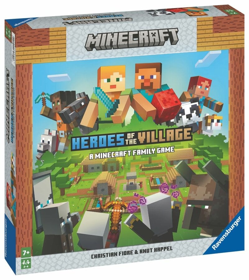 Minecraft Heroes of the Village – A Minecraft Family Game (Nordic) – Ravensburger