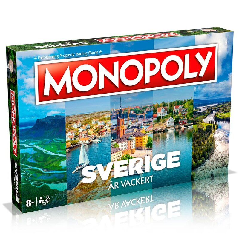 Monopol Sverige är Vackert (Sv) – Winning Moves