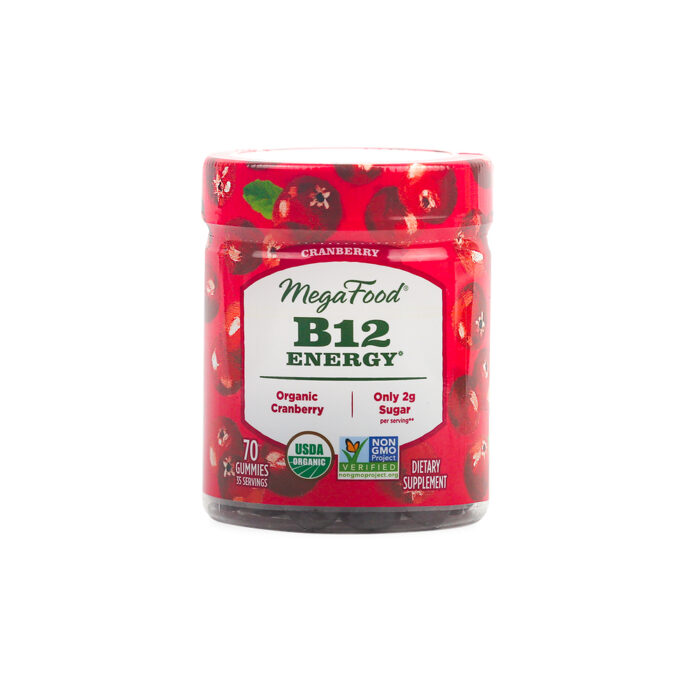 Gummy B12 Energy – Cranberry – MegaFood