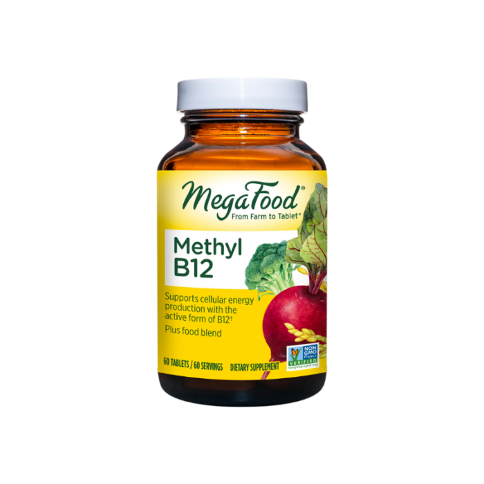 Methyl B12, B6 & Folat – MegaFood