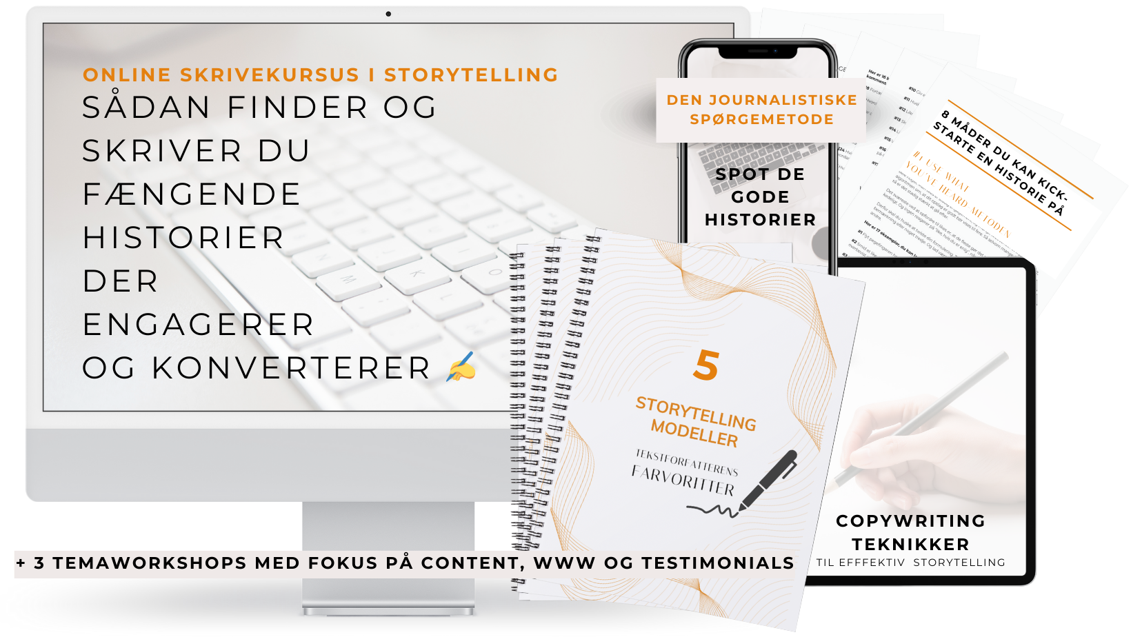 Storytelling Online skrivekursus i storytelling